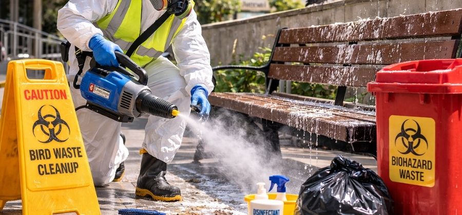 Bird Droppings Removal Services