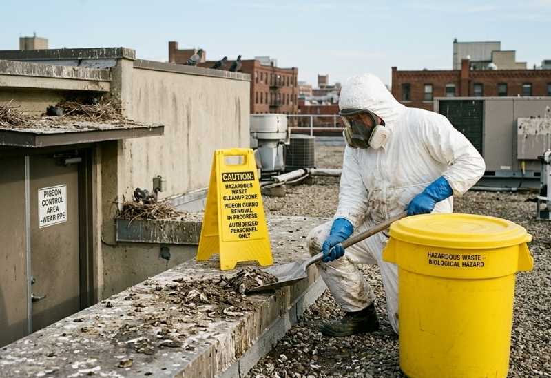 Bird Guano Removal Services We Provide Across Different Property Types