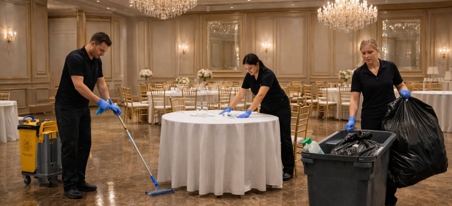 Festival and Outdoor Event Cleaning Requires a Dedicated Team on the Ground All Day