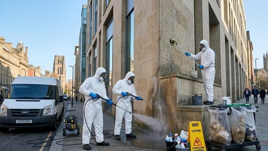 How We Protect Occupants During Bird Guano Cleaning Work