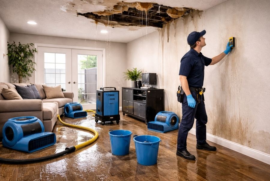 Initial Water Extraction to Remove Flood Water Fast