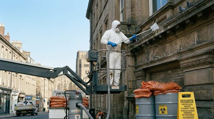 Legal Compliance and Permissions Required for Pigeon Guano Removal Work