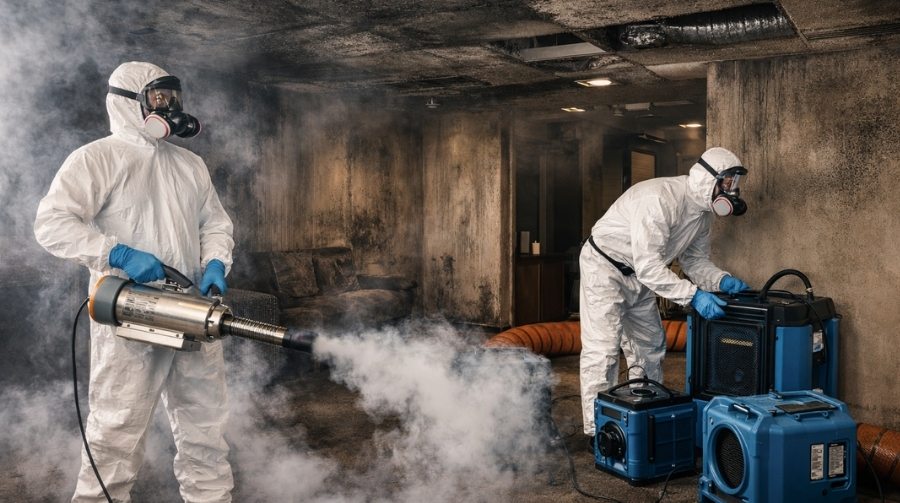 Odour Removal and Air Quality Restoration After Fire