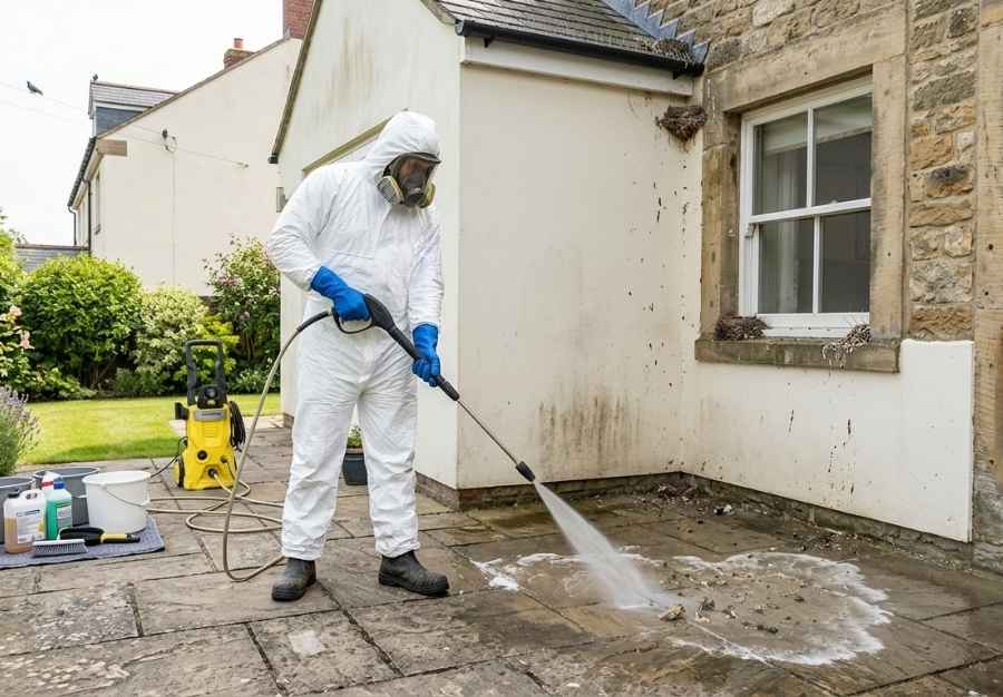 Our Complete Process for Removing Bird Droppings Safely and Thoroughly