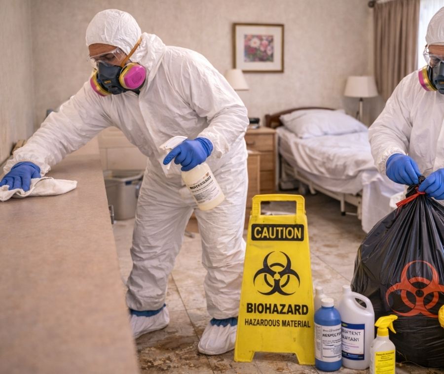 The Risks of Attempting DIY Human Waste Cleanup