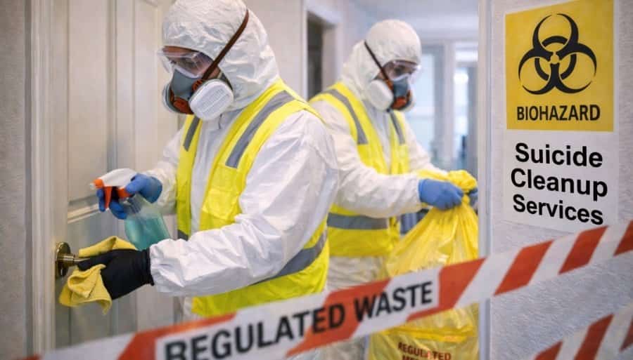 Suicide Cleanup Services Chester-le-Street
